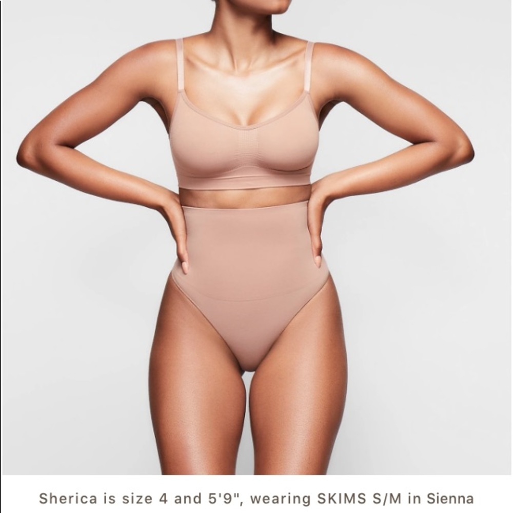 SKIMS Core Control Thong - Sienna